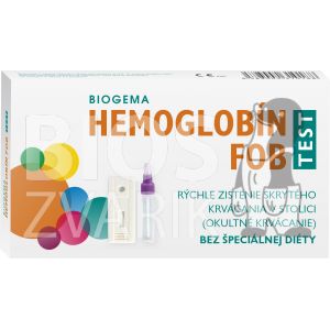 HEMOGLOBÍN TEST na stanovenie skrytého krvácania v stolici